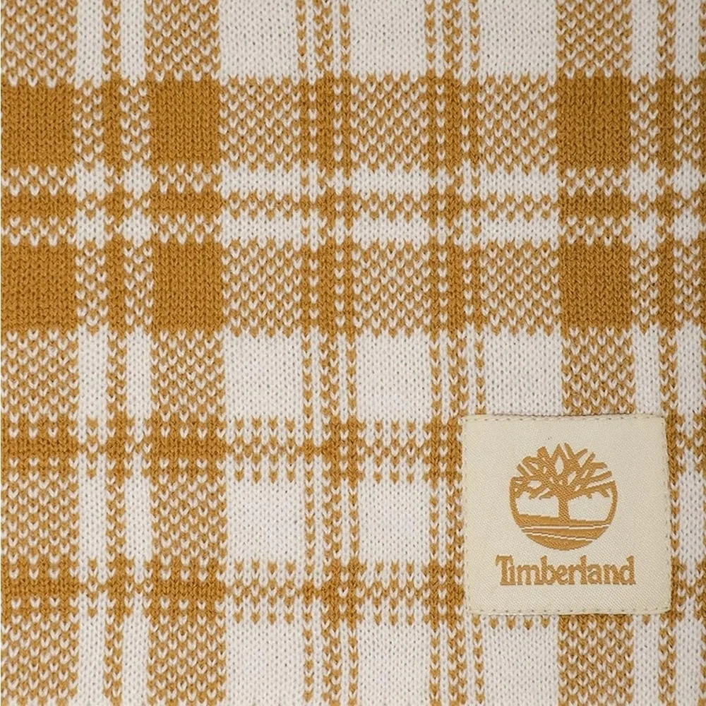 Timberland Caramel and Cream Colored Scarf. Great gift or for yourself! NWT!
